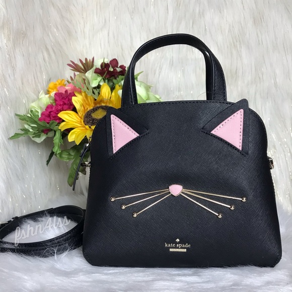 KATE SPADE CAT’S MEOW SMALL LOTTIE SATCHEL - Picture 2 of 8